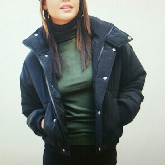 Primrose Button up Puffy Jacket - Picture 4 of 5